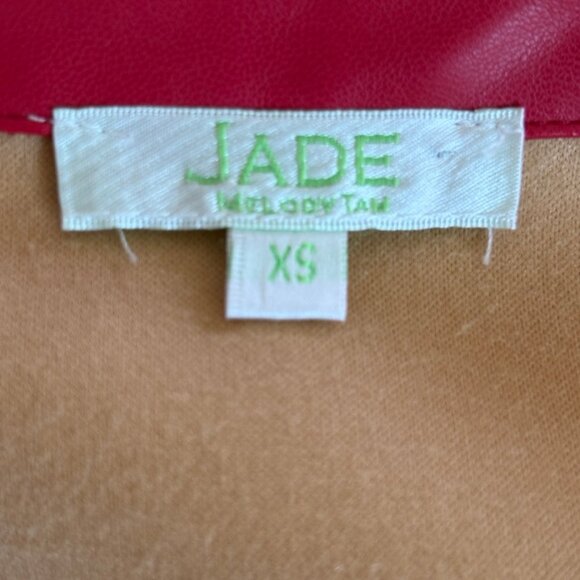 Anthro Jade Melody Tam pleather shirt jacket, XS - Picture 3 of 4